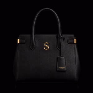 serponado premium leather tote