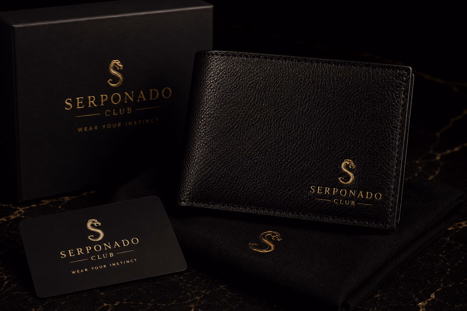 Serponado Premium Leather Wallet 1 Serponado premium leather wallet